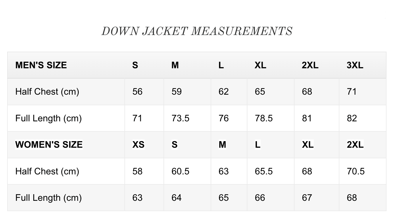 FEATHER SPORT DOWN JACKET - BLACK