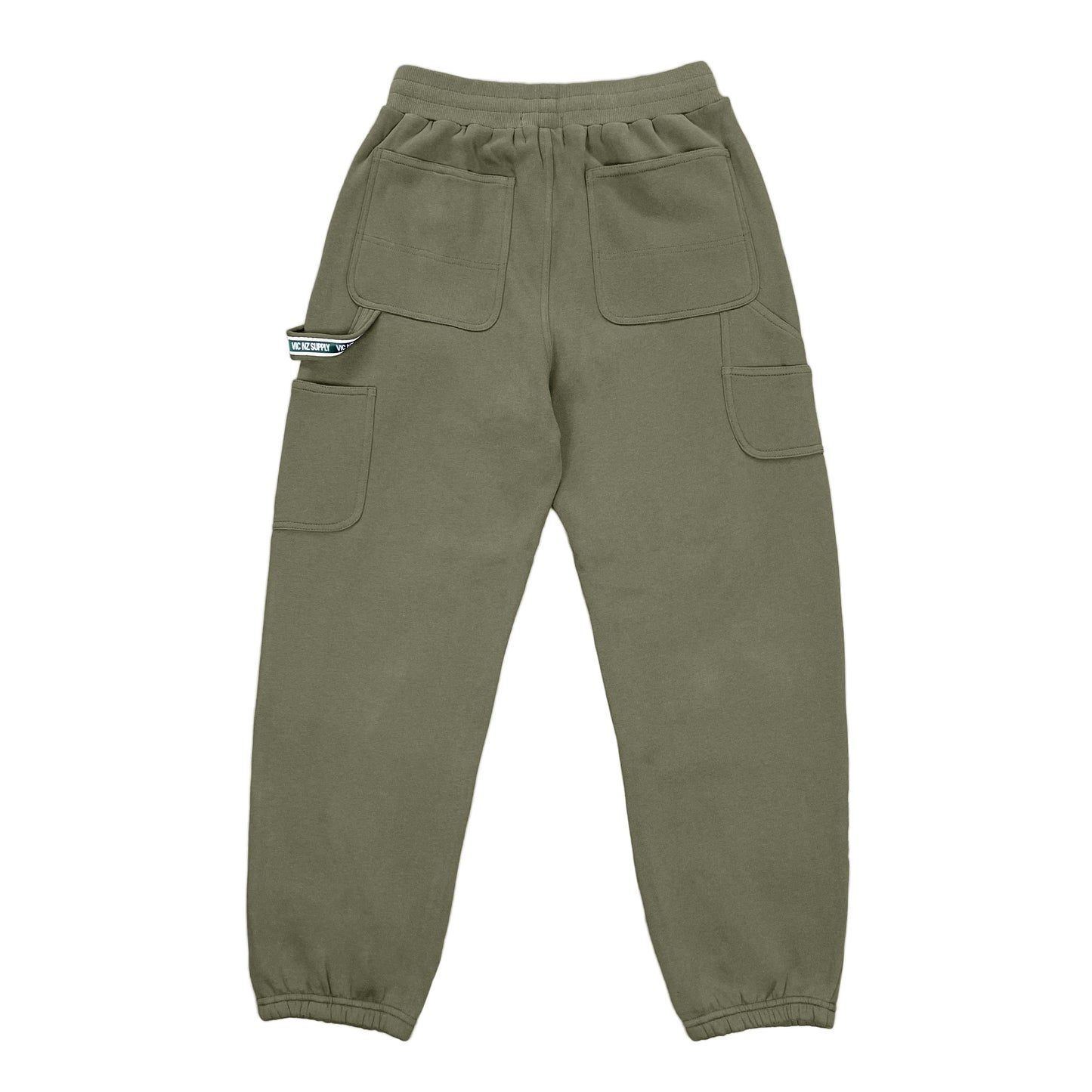 Experience the perfect blend of vintage workwear and comfort with our Carpenter Track Pants. Crafted from 100% cotton at a substantial 350 GSM weight, these heavyweight pants feature a front knee patch, elastic waistband with a drawstring, utility pockets, and a classic hammer loop. Elevate your style with durability and authenticity in every detail.