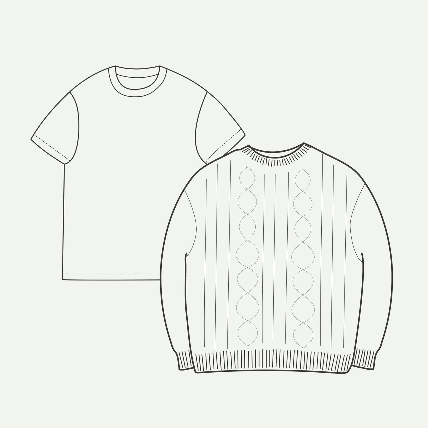 KNITWEAR + TEE $150