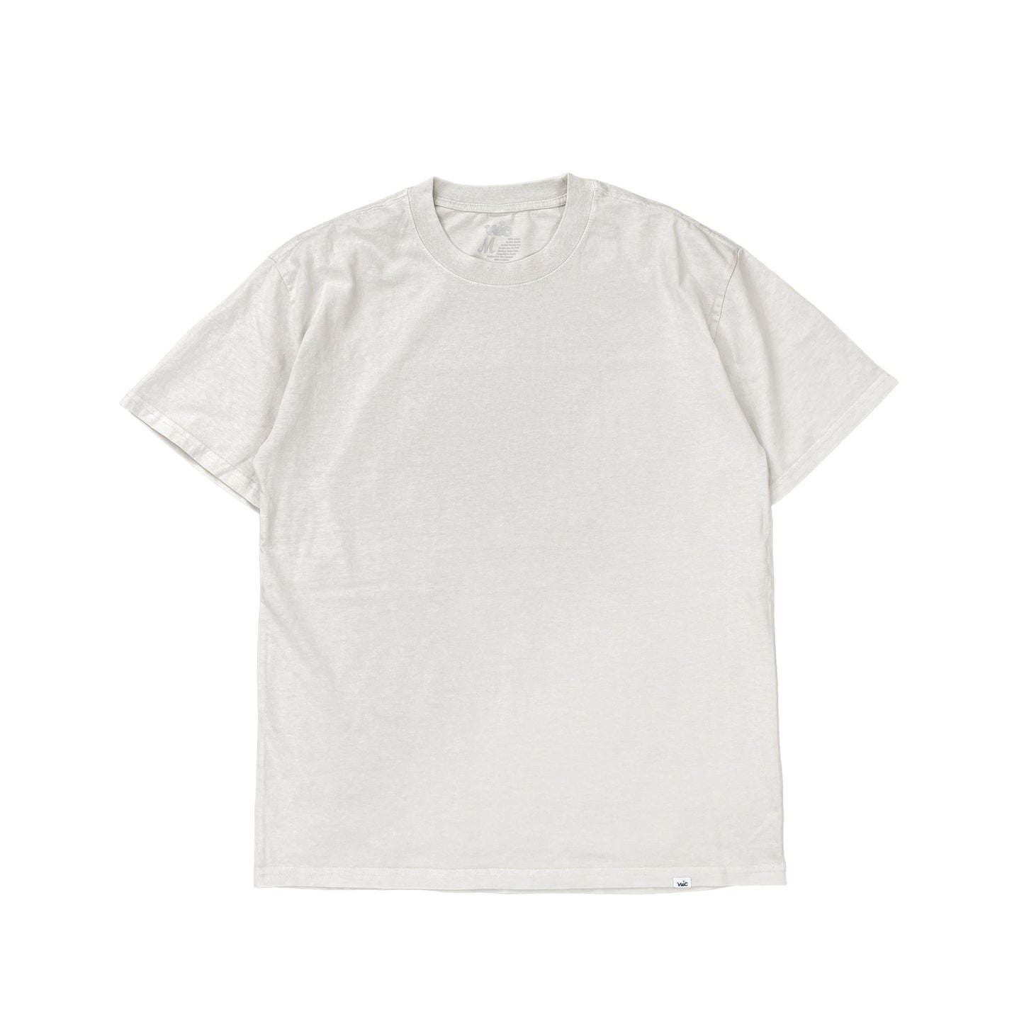 HEAVY BOX TEE - FADED BONE (SHORTER FIT)