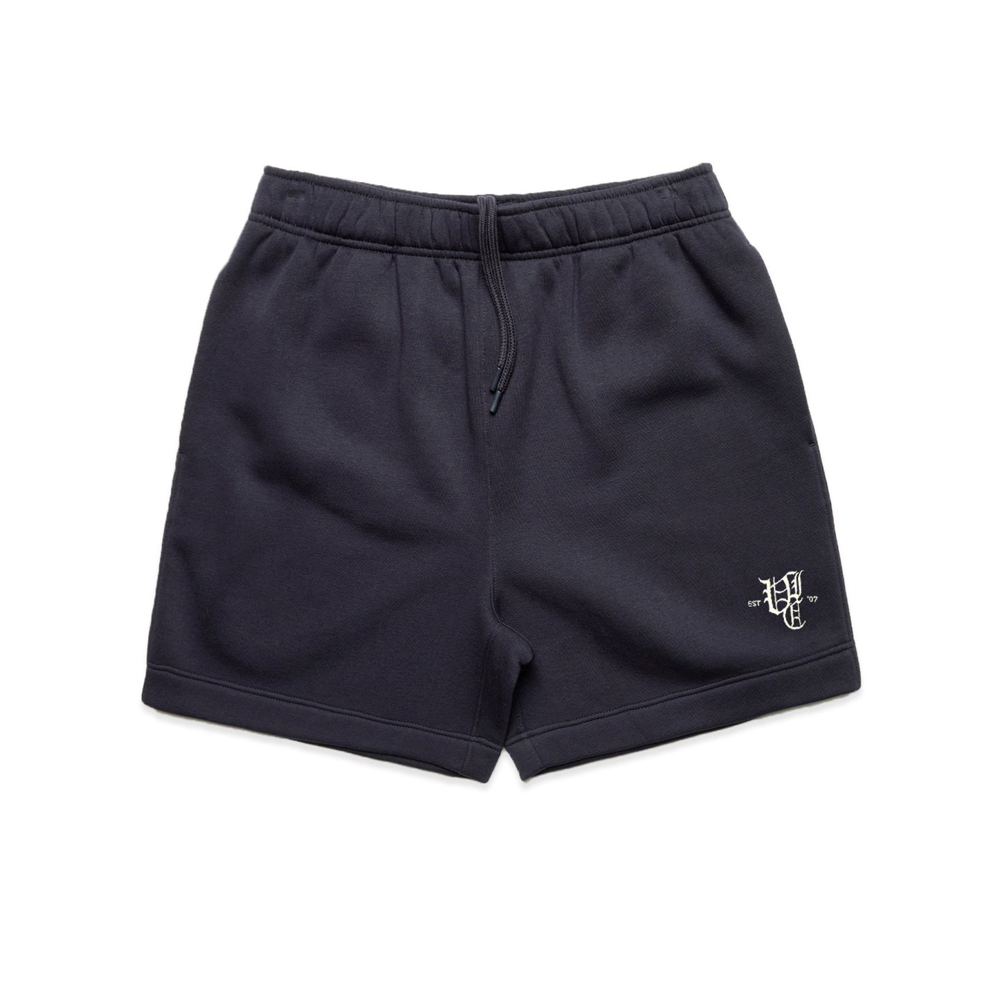 OL' ENGLISH TRACK SHORTS - INK NAVY