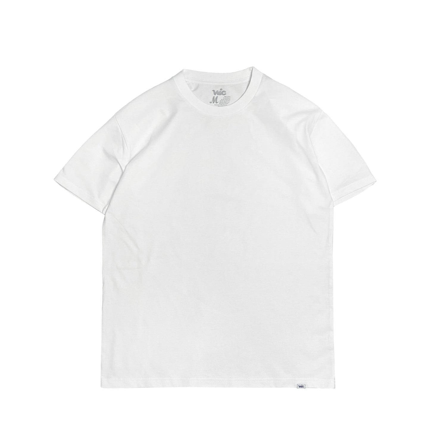 CLASSIC TEE - WHITE (SHORTER FIT)