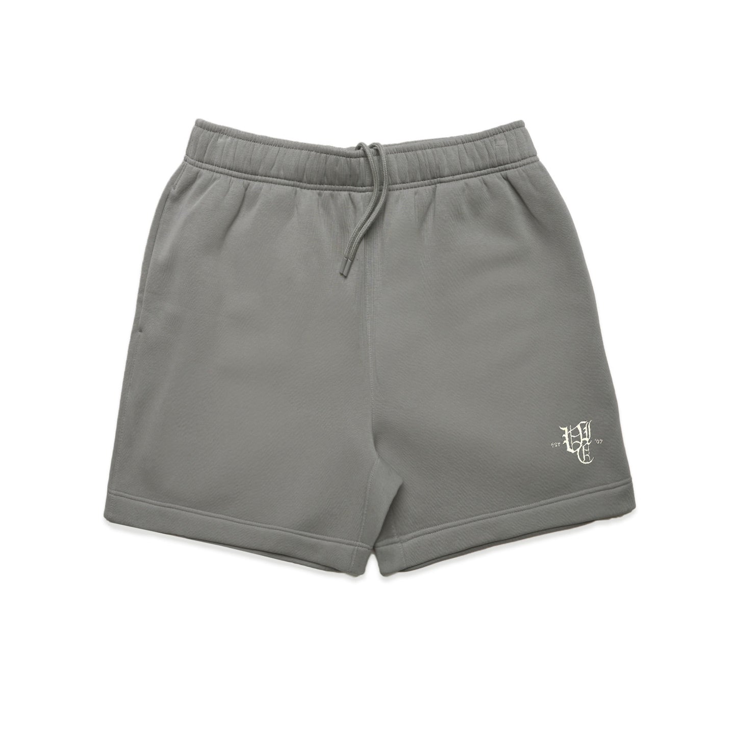OL' ENGLISH TRACK SHORTS - CHARCOAL