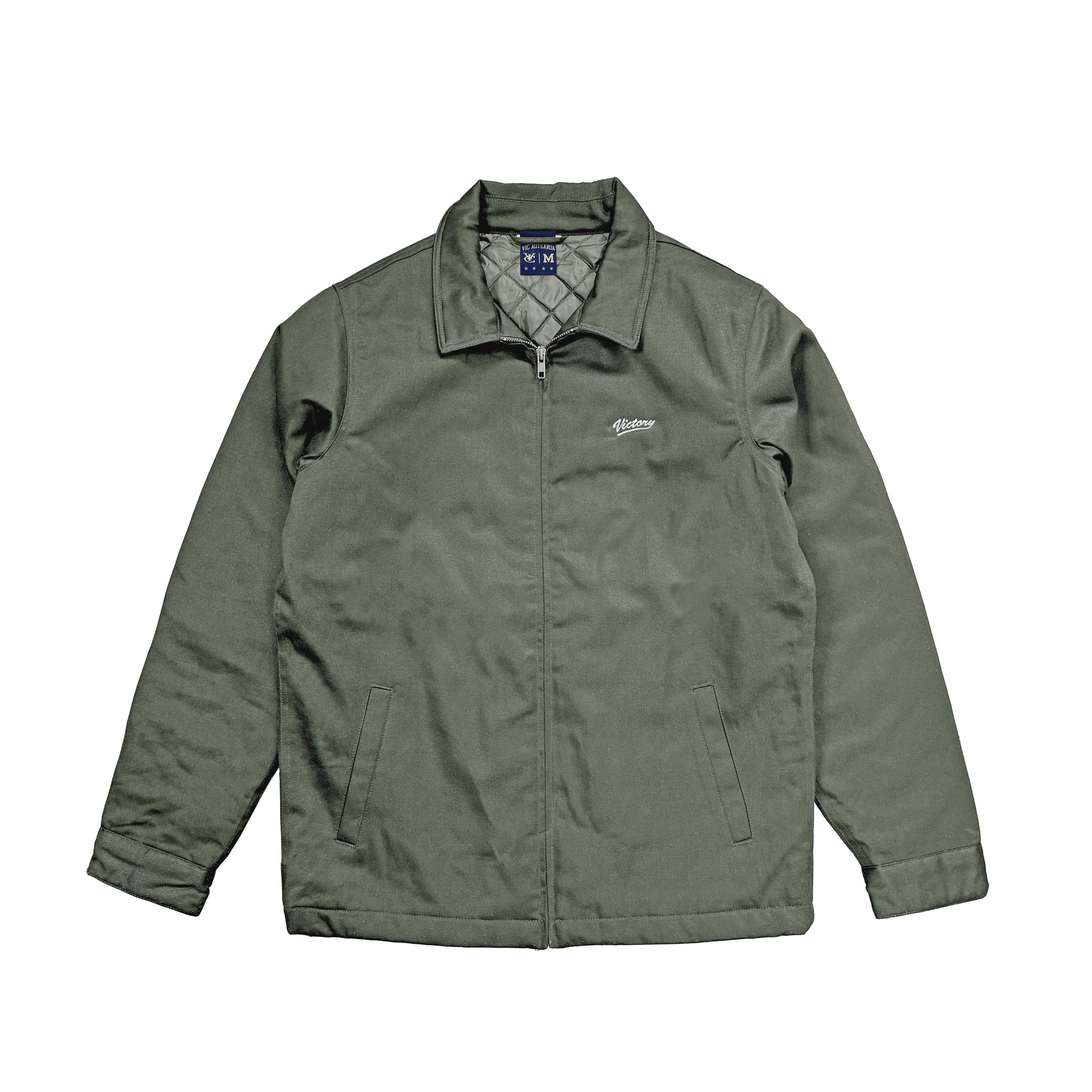 Introducing our Blouson Jacket: a modern take on the classic Eisenhower Jacket. This vintage-inspired workwear piece offers a regular fit and is crafted from heavyweight, 300 GSM, 100% cotton drill. It features a recycled polyester padded lining for extra warmth and comfort. Perfect for those who appreciate durability and timeless style, this jacket is a must-have addition to any wardrobe.