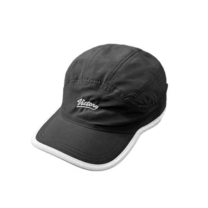 100% quick-dry microfibre  Unstructured 6 panel cap Lightweight sports cap  Trim on edge of crown & peak Embroidery logo at front  One size fits all  Adjustable fastener