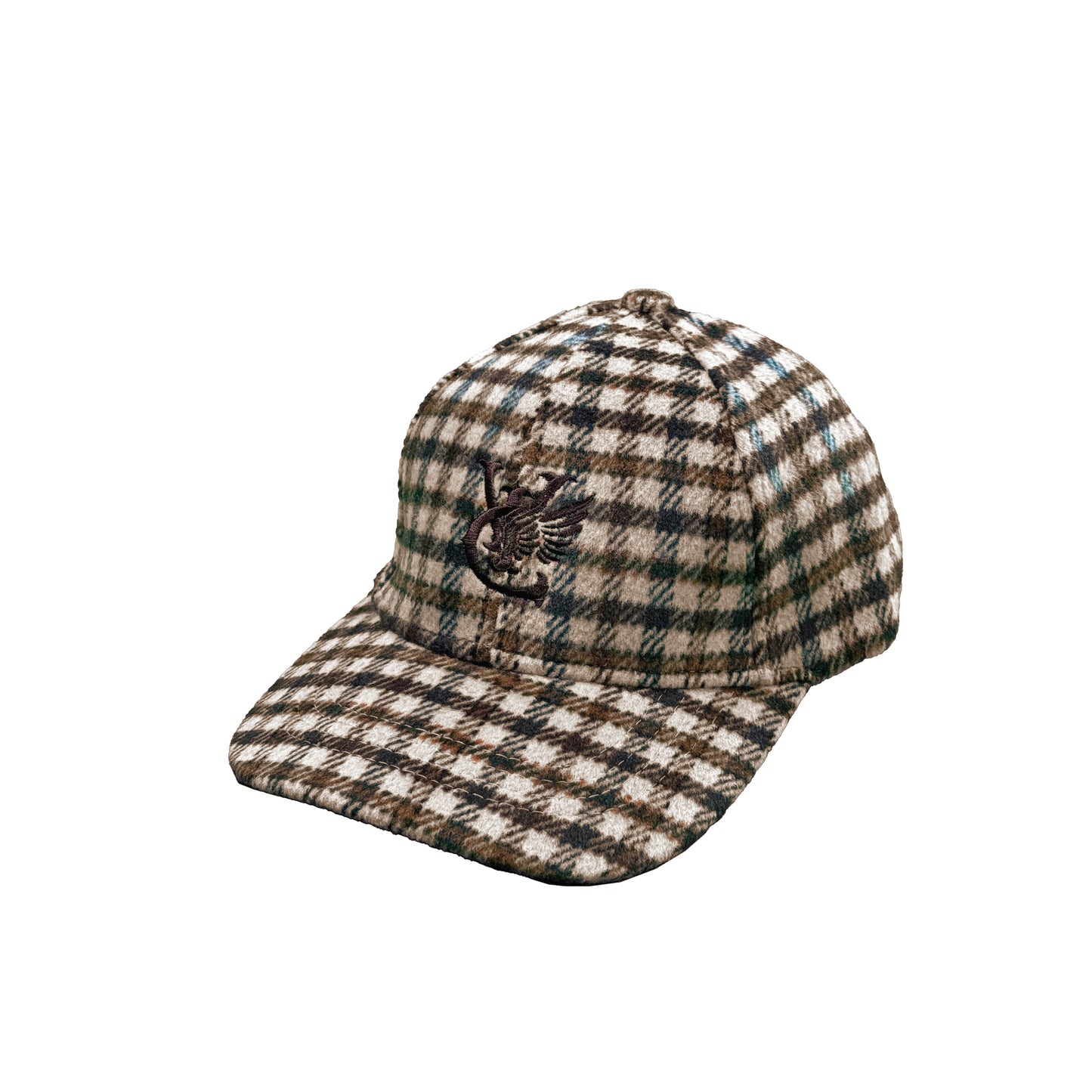 WING WOOL PLAID CAP