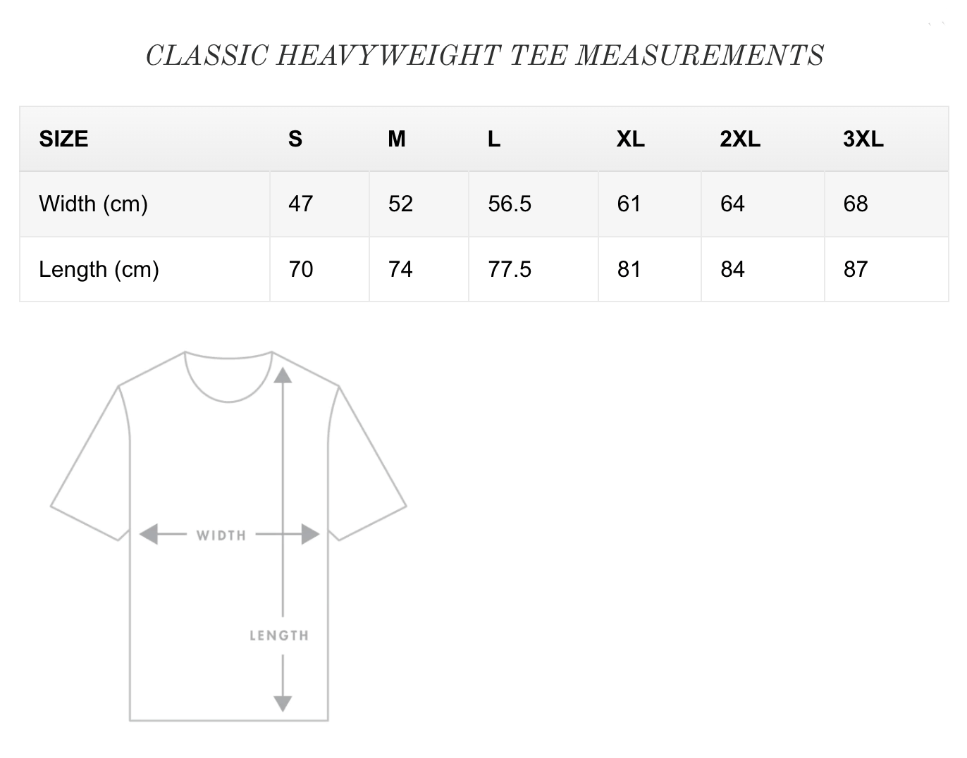 VIC CLASSIC TEE - MINERAL