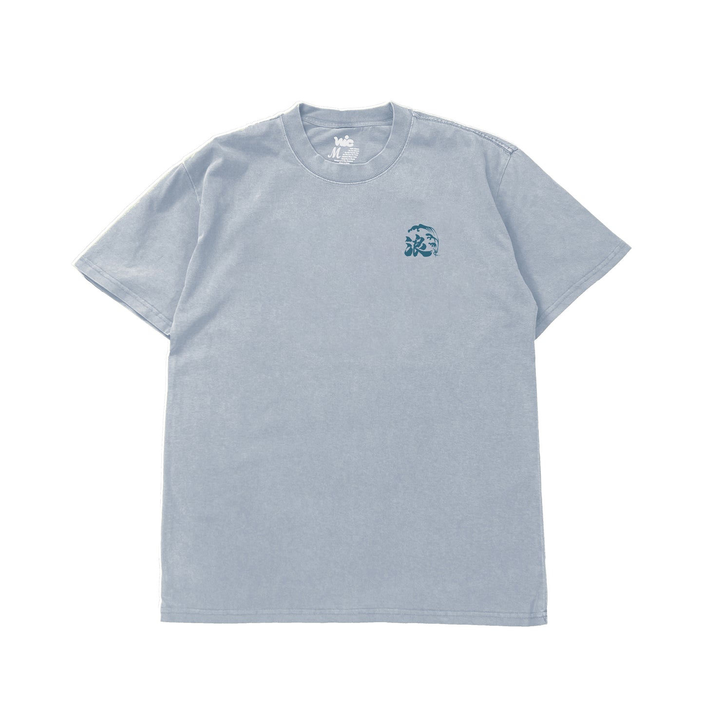 WAVE HEAVY TEE (TEAL PRINT)