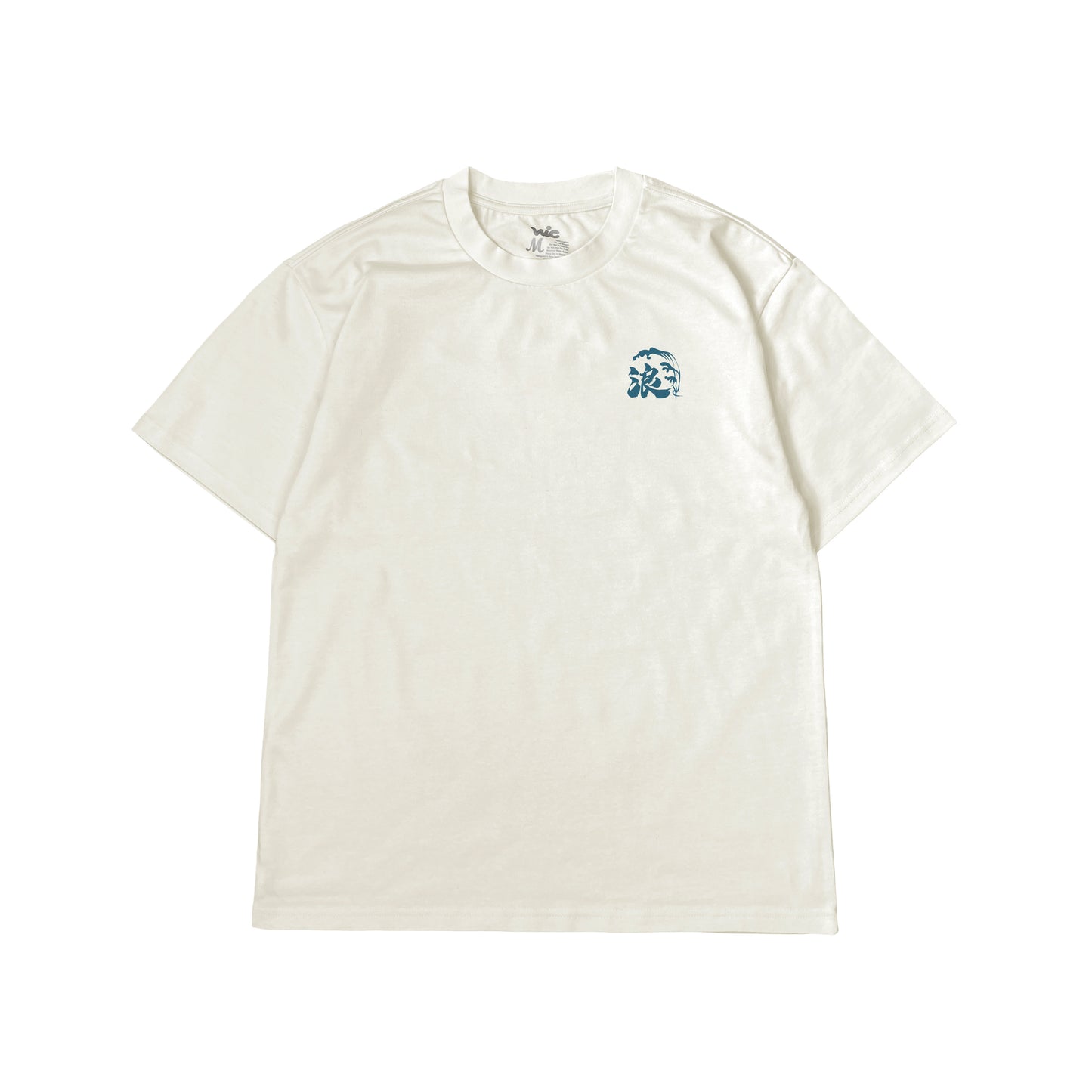 WAVE HEAVY TEE (TEAL PRINT)