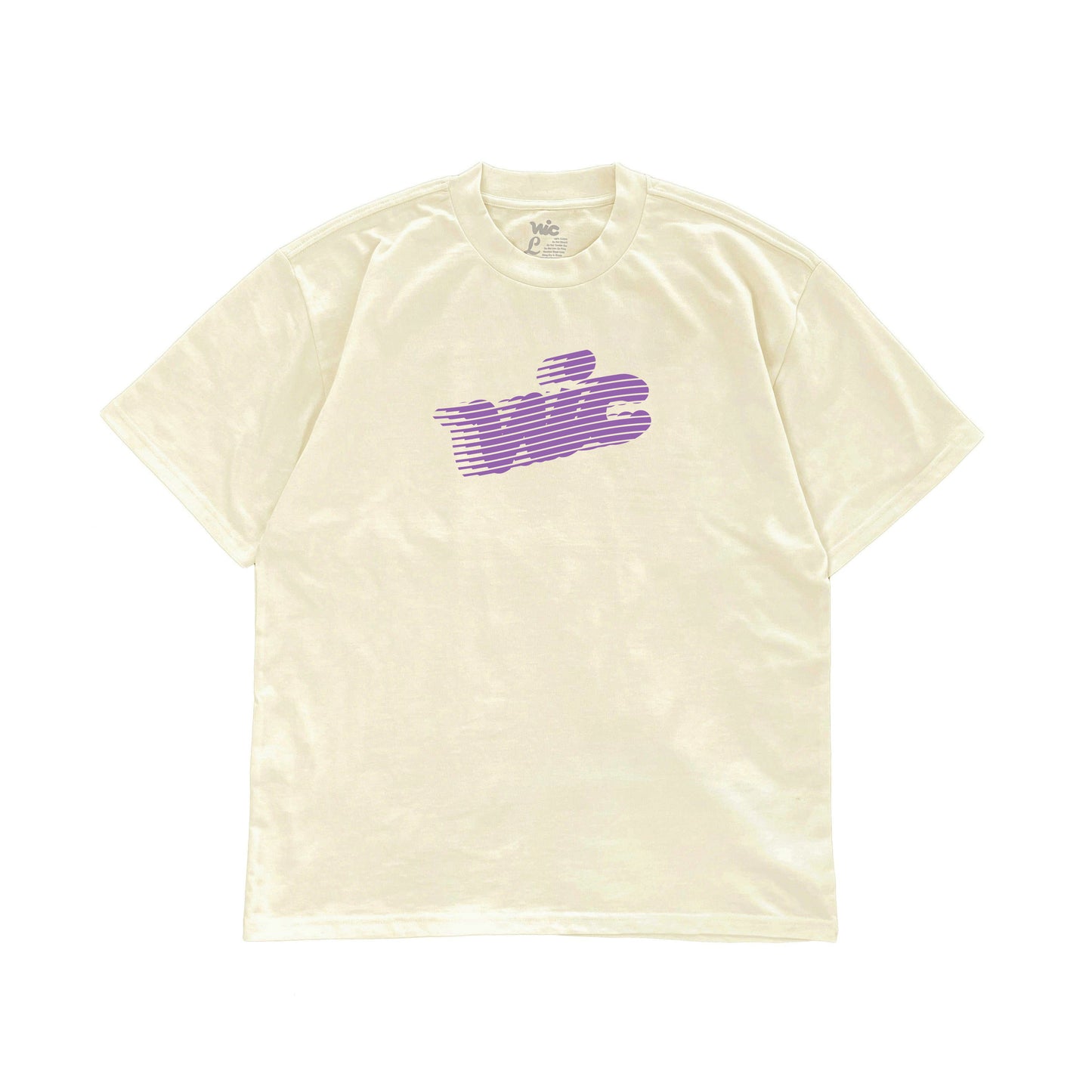 BUZZ HEAVY TEE (PURPLE PRINT)