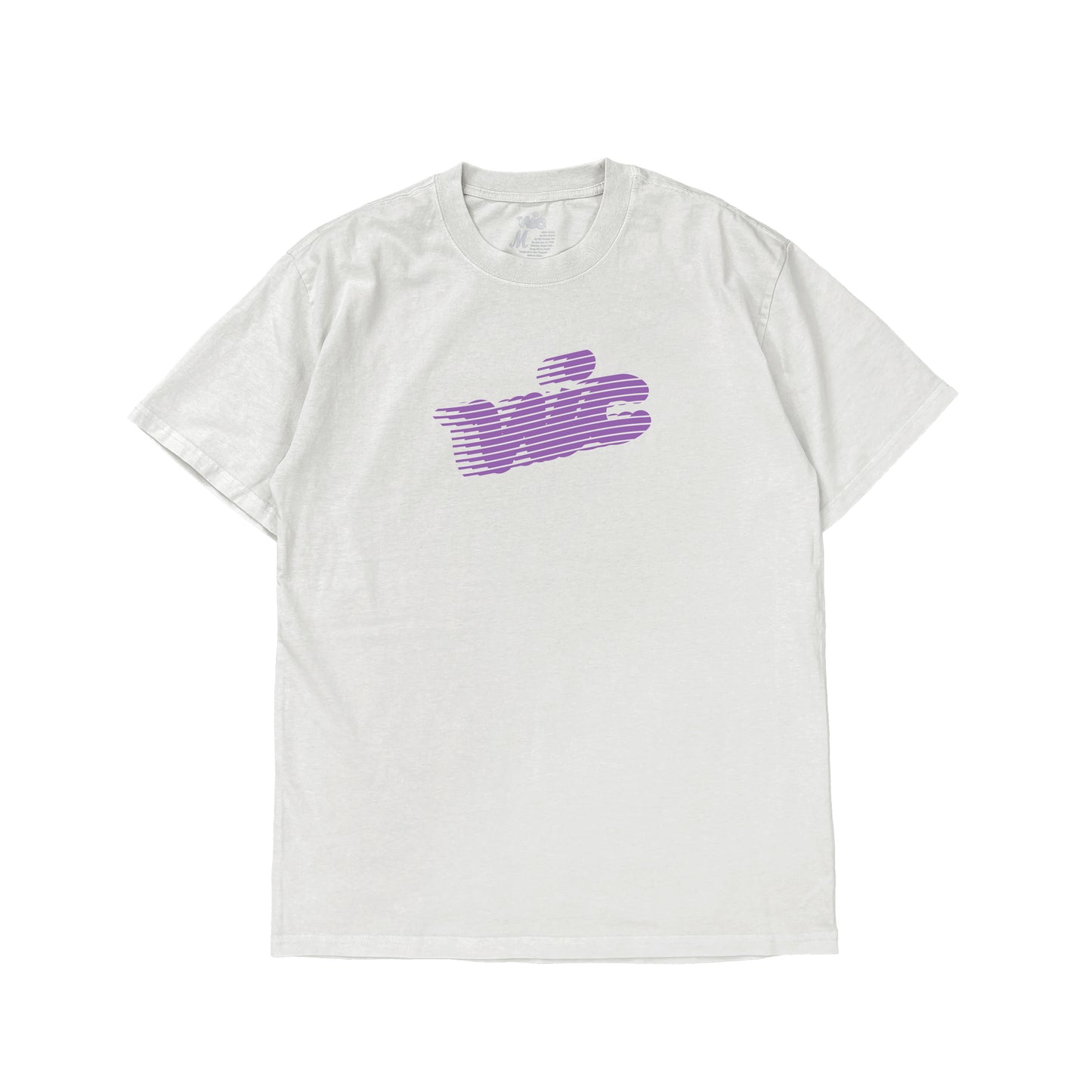 BUZZ HEAVY TEE (PURPLE PRINT)