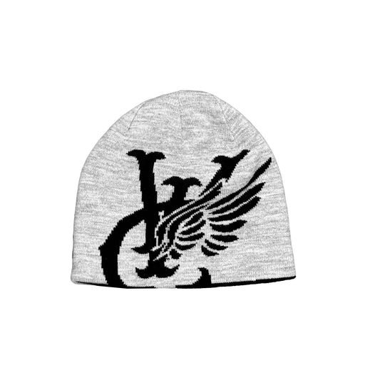 Introducing the WING Knitted Reversible Skull Beanie – the ultimate streetwear accessory with a vintage 90s vibe. Crafted from 100% acrylic for a soft hand feel, this beanie features a unique jacquard graphic and is fully reversible, offering two stylish looks in one. With a one-size-fits-all design, it's perfect for anyone looking to elevate their streetwear game. Stay ahead of the trend and embrace the 90s style with this versatile and edgy beanie.