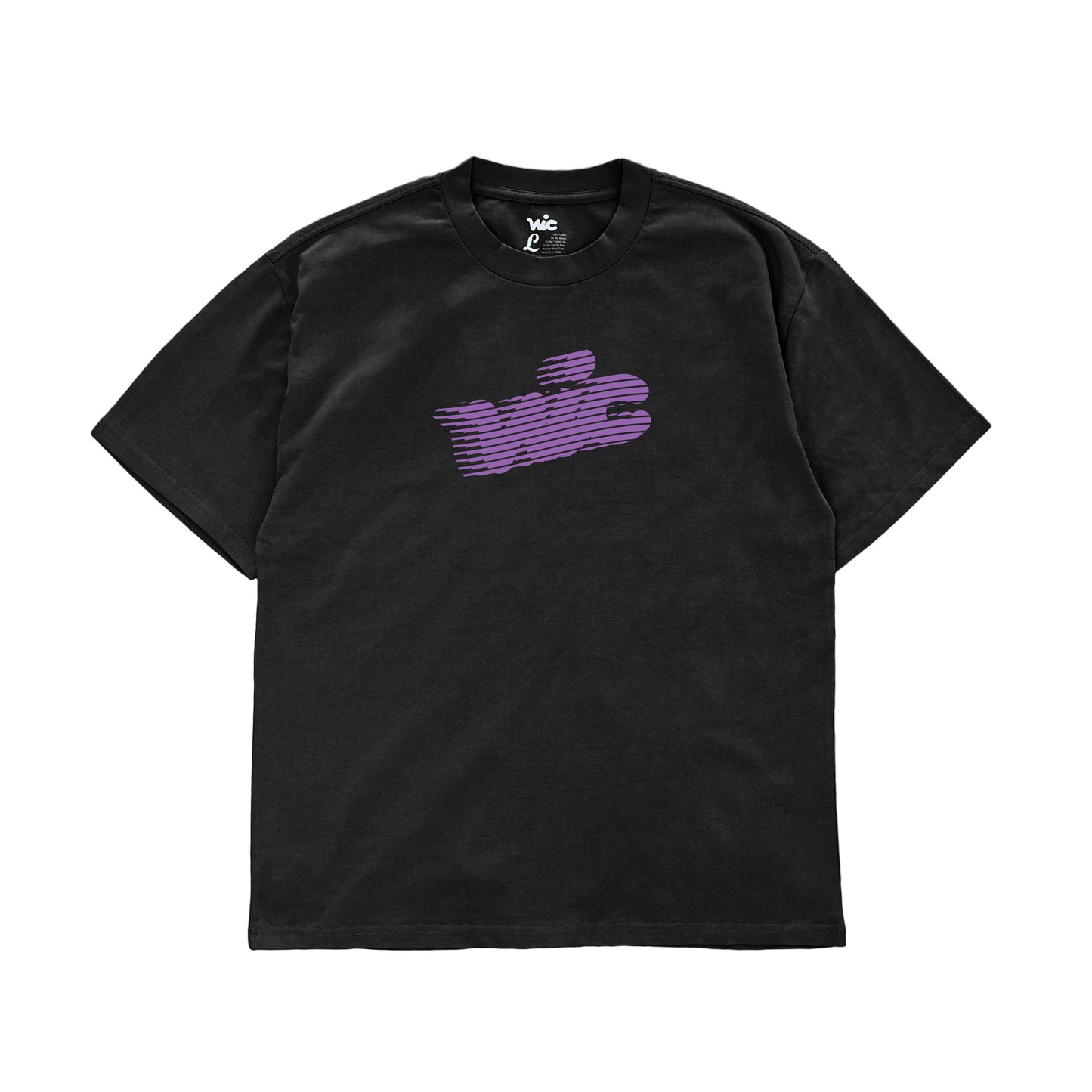 BUZZ HEAVY TEE (PURPLE PRINT)