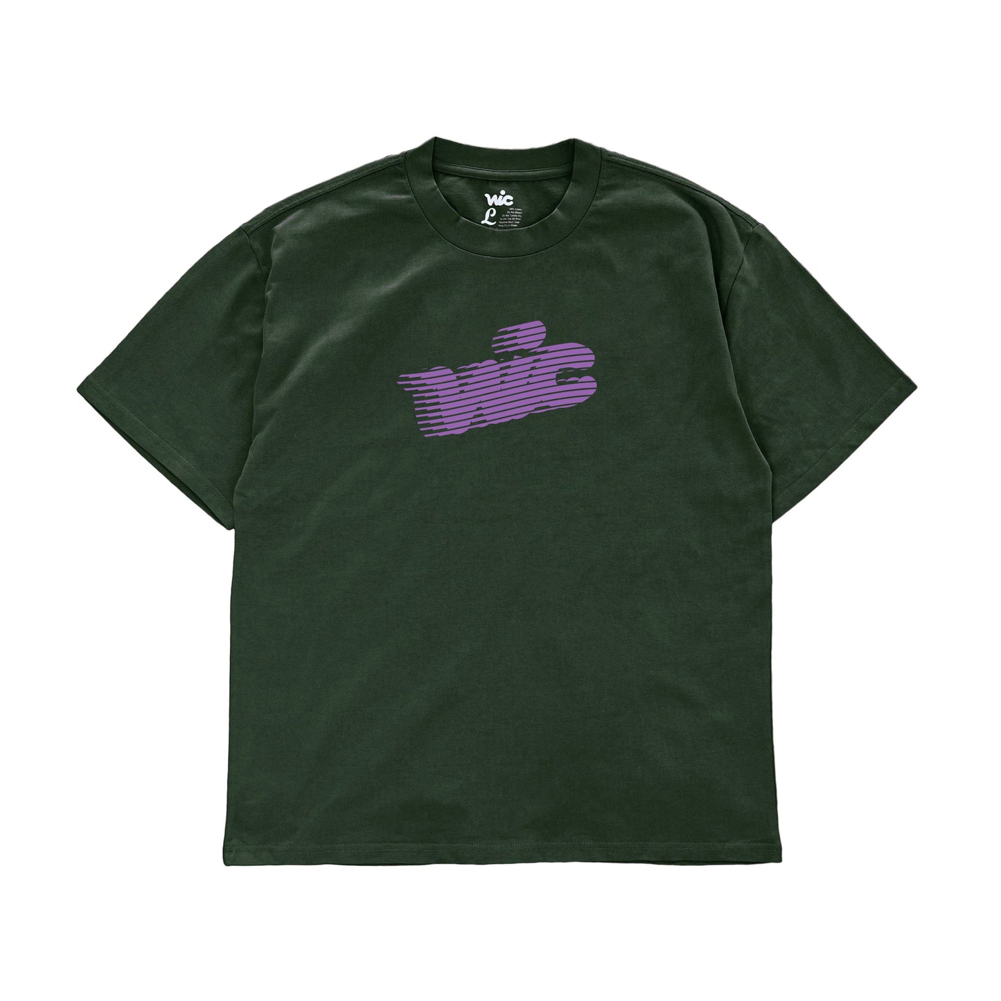 BUZZ HEAVY TEE (PURPLE PRINT)