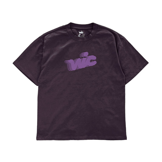 BUZZ HEAVY TEE (PURPLE PRINT)