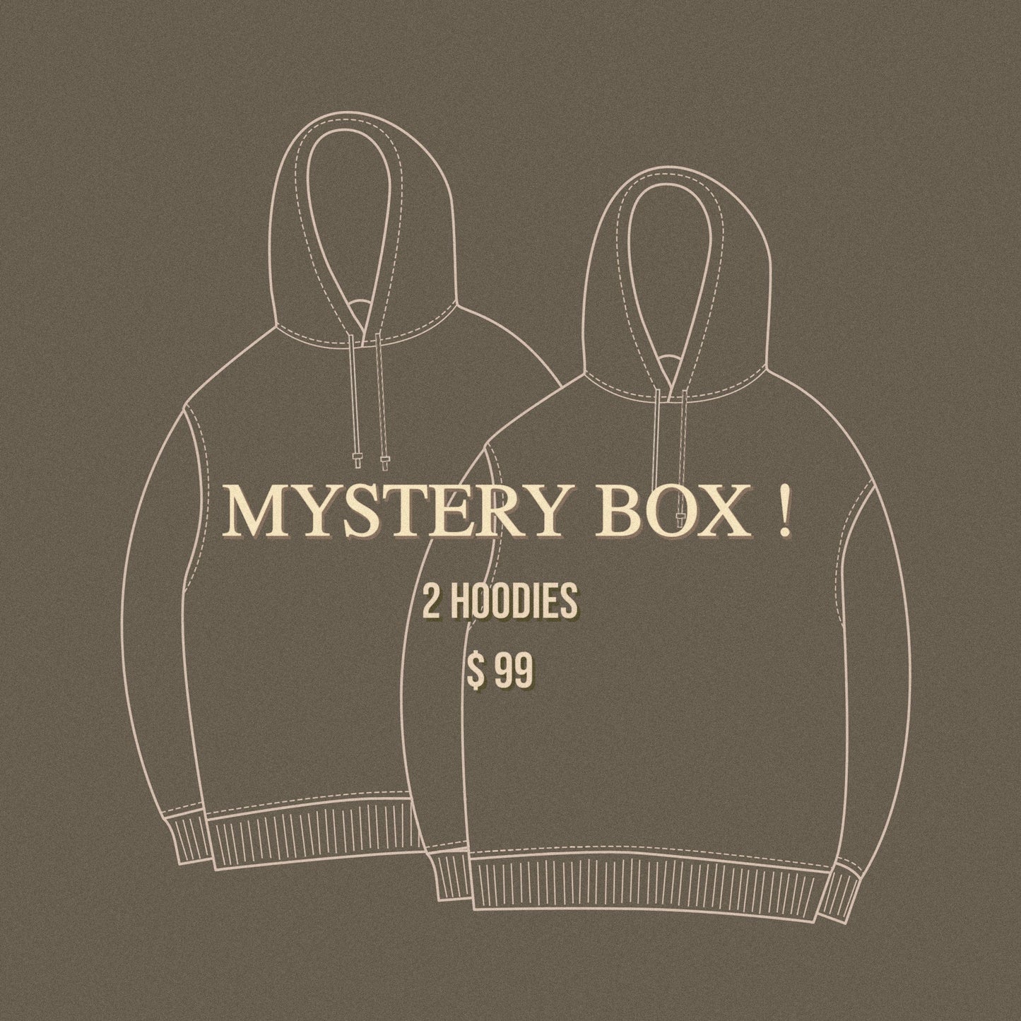 MYSTERY BOX - 2 HOODS