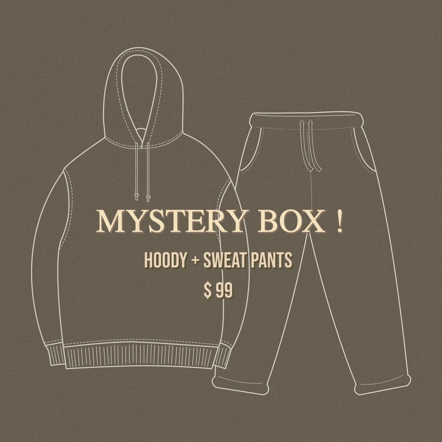 MYSTERY BOX - HOOD + SWEAT PANTS