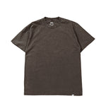 inspired by the oversized warm-up sweaters and T-Shirts from the 90s, The Box Fit Tee is an essential the offers a wider, baggier fit, and cut from 100% smooth cotton jersey for that premium quality feel. As this silhouette is very oversized and loose-fitting, we recommend sizing down to achieve the perfect Box Fit style. Faded Brown, garment dyed.