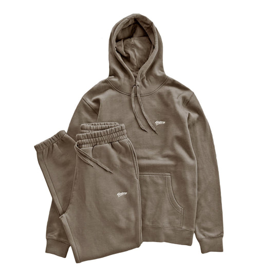 PLAYER HEAVYWEIGHT TRACKSUIT - COFFEE