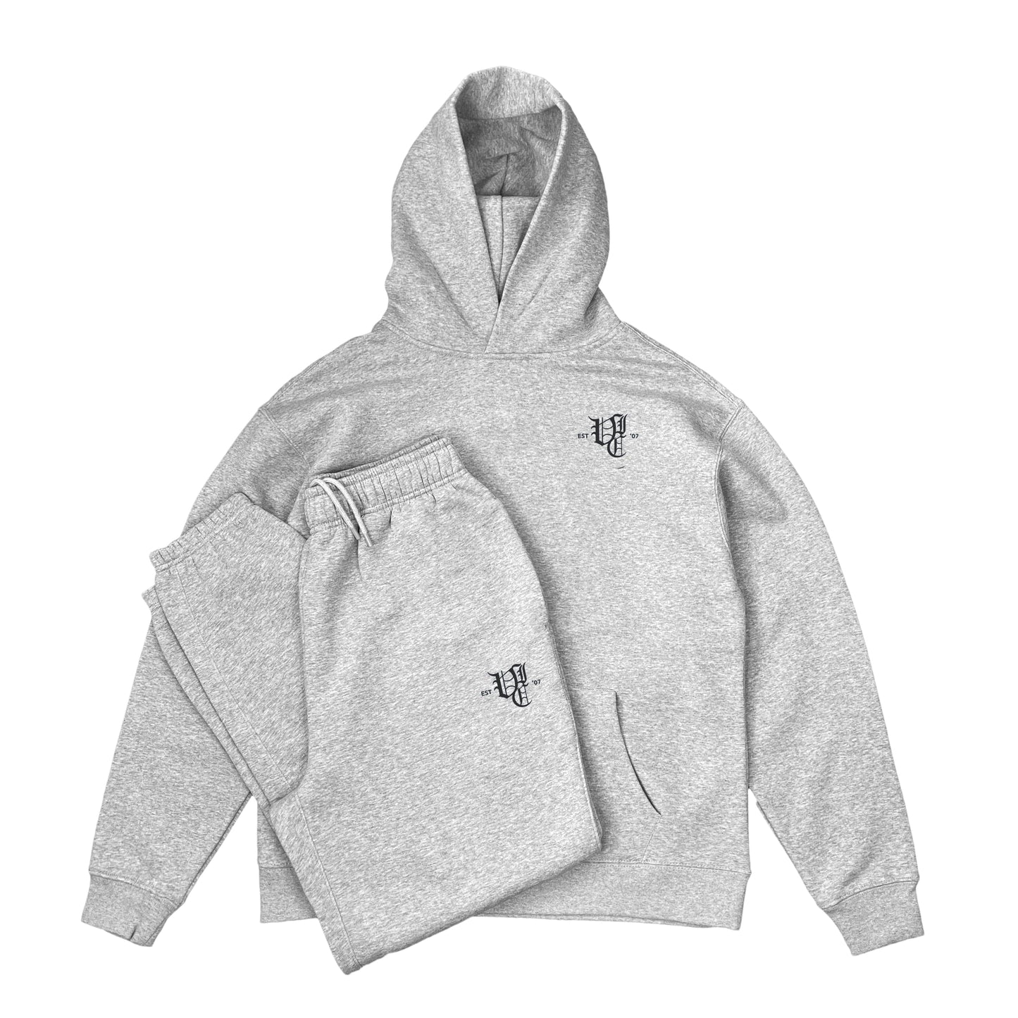 OL' ENGLISH TRACKSUIT - GREY MARLE