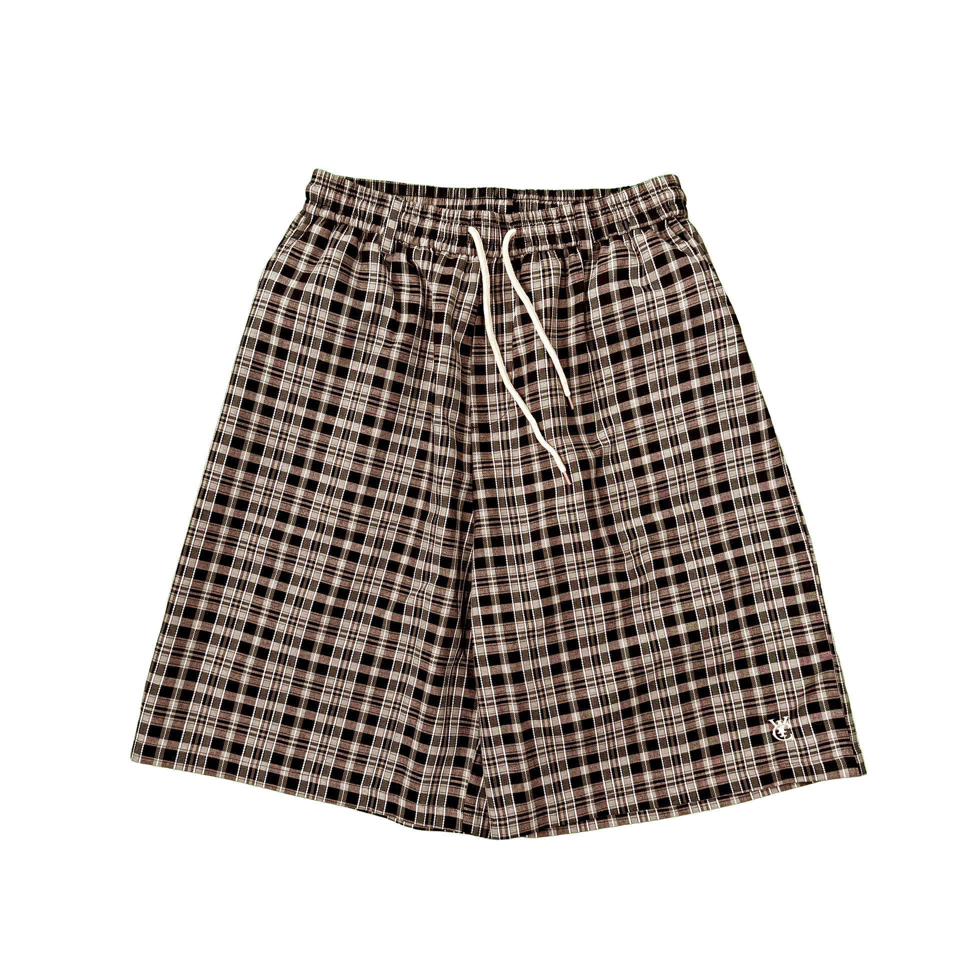 VIC Checkered Shorts – Marine Green
Stay comfortable and stylish with these baggy, roomy-leg checkered shorts. Made from 100% breathable cotton, they feature an elastic waistband with drawcord for a perfect fit, handy side inseam pockets, a back patch pocket, and a subtle embroidered logo. Ideal for skateboarding, streetwear, or casual summer wear.