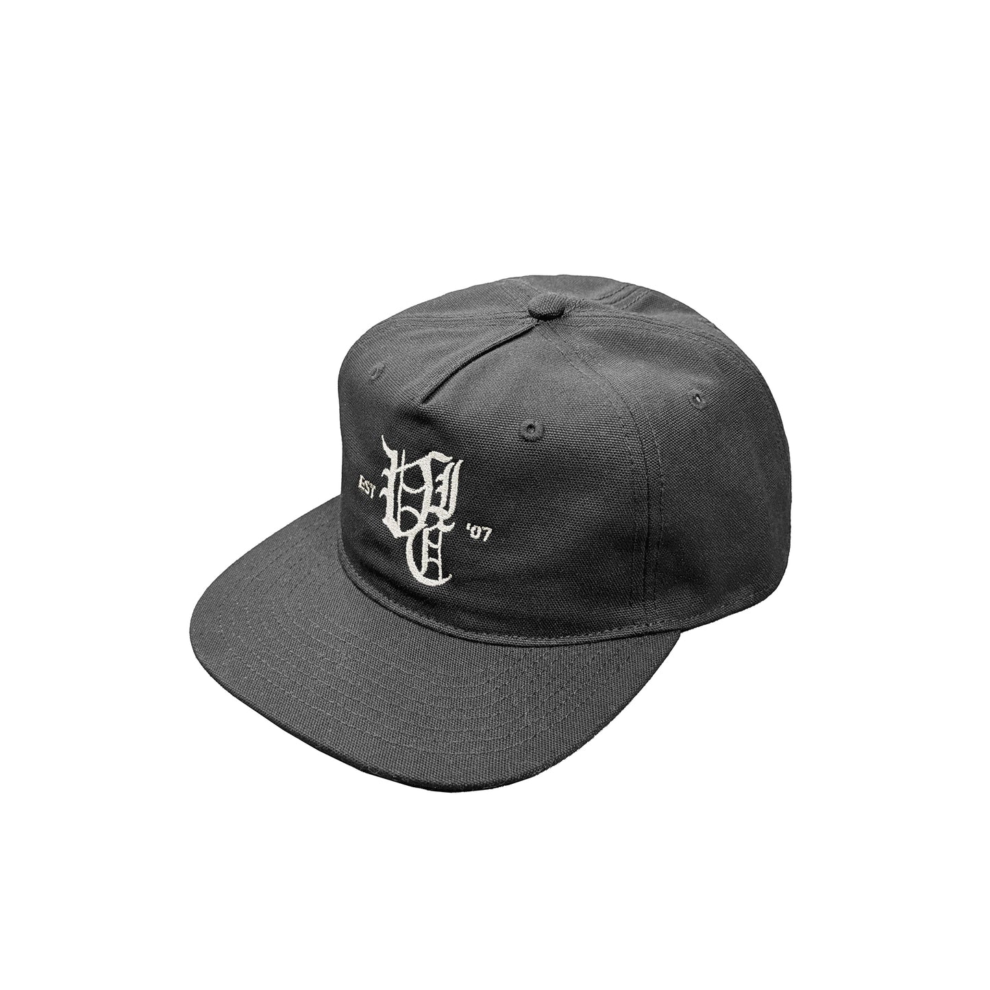 OL' ENGLISH CANVAS SNAPBACK CAP