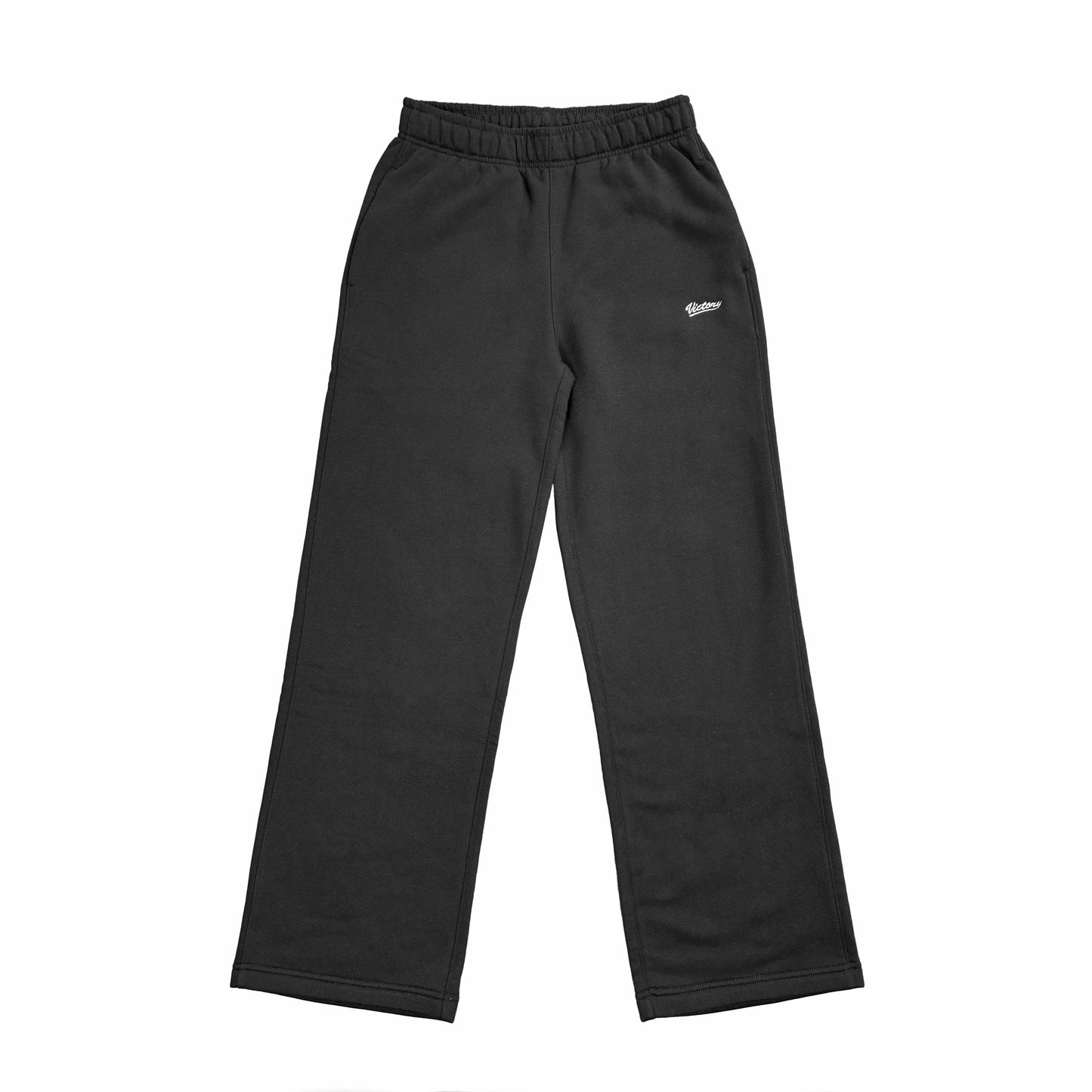 Upgrade your casual wardrobe with the Player Cuffless Track Pant. Designed for comfort and style, these relaxed-fit, straight-leg sweatpants are made from durable 320 GSM CVC fleece (80% cotton, 20% recycled polyester). Features include a covered elastic waistband, tonal drawcord, side and back pockets, and a subtle embroidered logo. Preshrunk for a consistent fit, they’re perfect for lounging, workouts, or everyday wear.