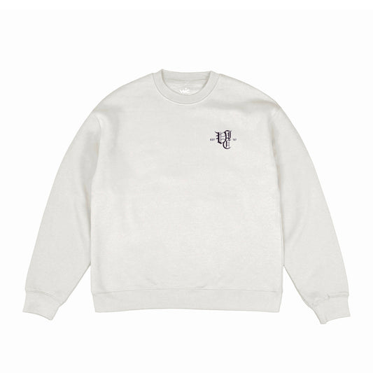 Stay warm and stylish with our OL' ENGLISH FADED CREW, the perfect casual pullover for any season. Featuring a relaxed fit and mid-weight anti-pill fleece blend of 80% cotton and 20% polyester, this comfortable sweatshirt is designed for both warmth and durability. Available in classic muted tones, it includes our signature embroidered logo for a timeless look. Elevate your wardrobe with this must-have piece, perfect for layering or wearing on its own.