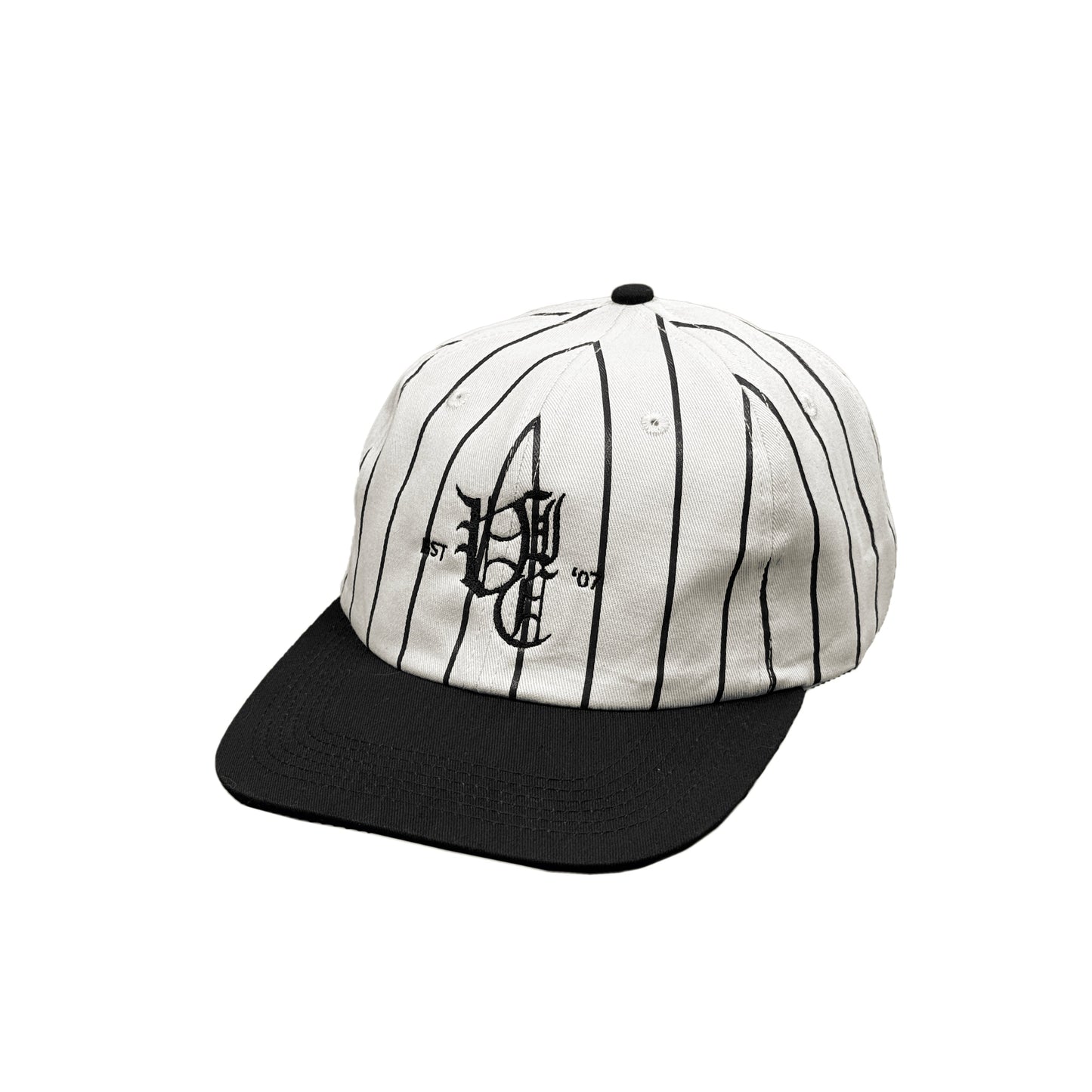 vintage pinstripe baseball cap design