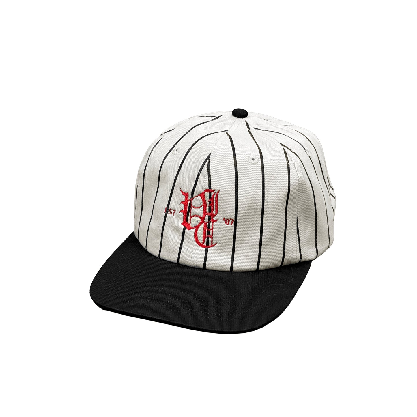 vintage pinstripe baseball cap design