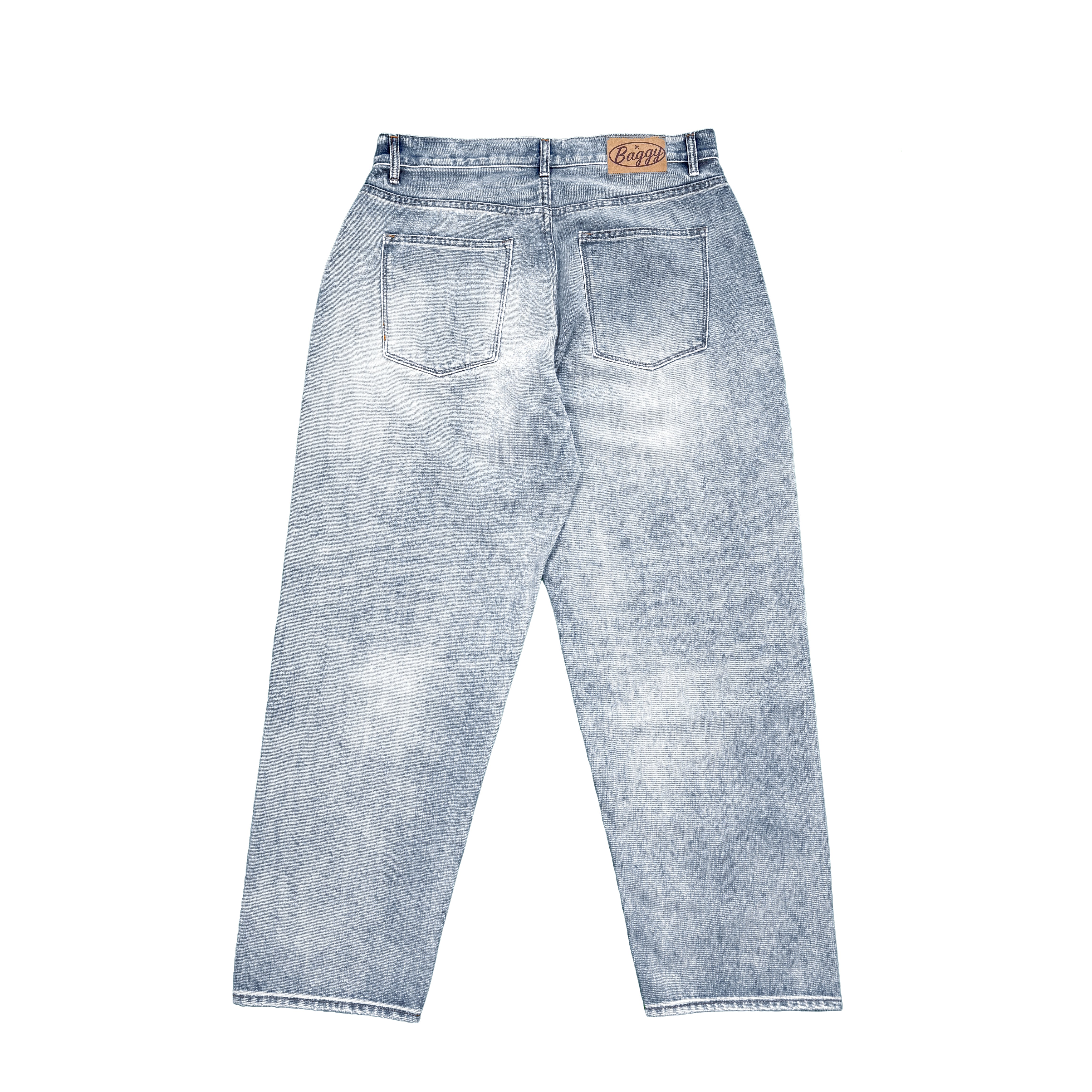 BAGGY SELVEDGE JEANS - VTG LIGHT BLUE – VIC APPAREL