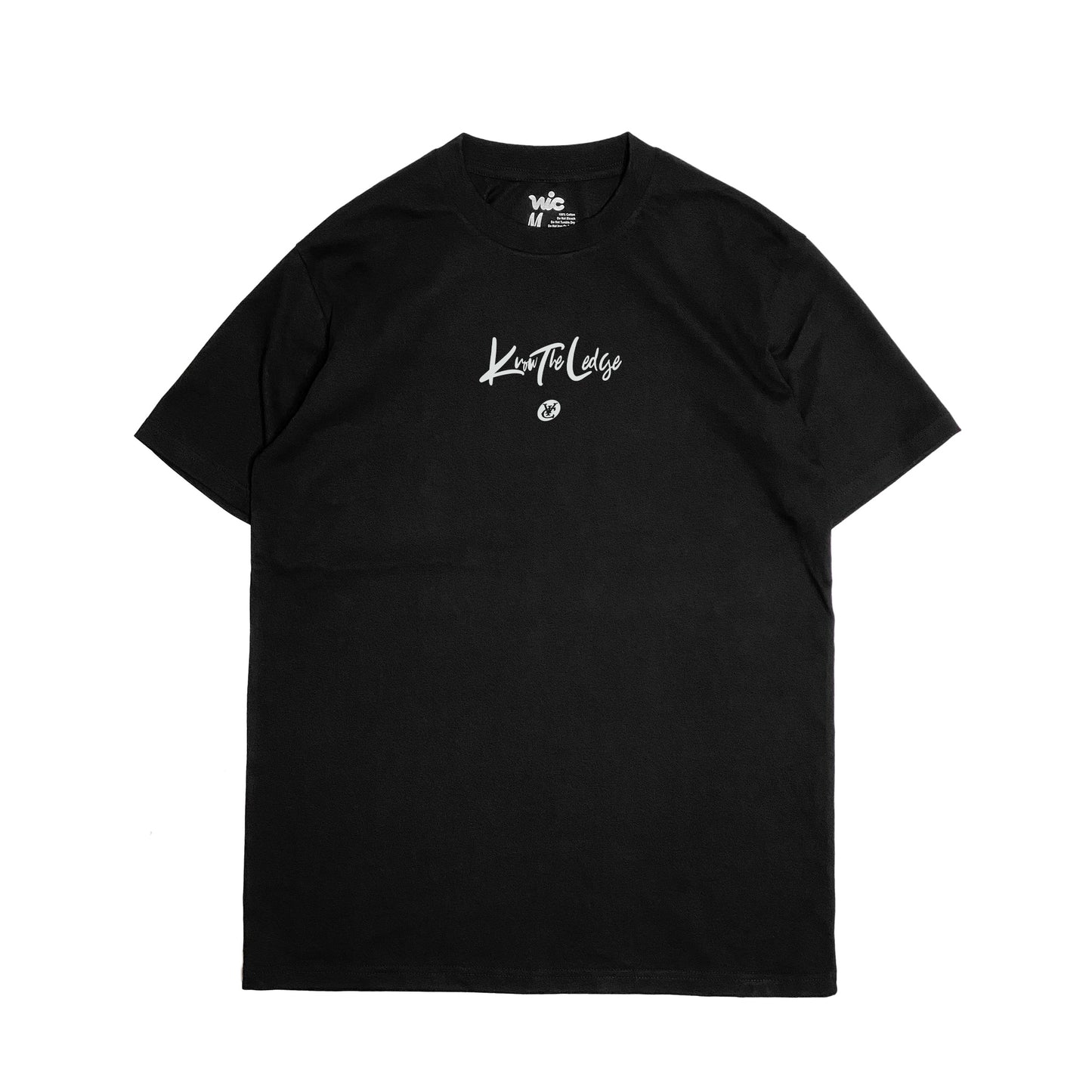 KNOW THE LEDGE TEE - SCRIPT
