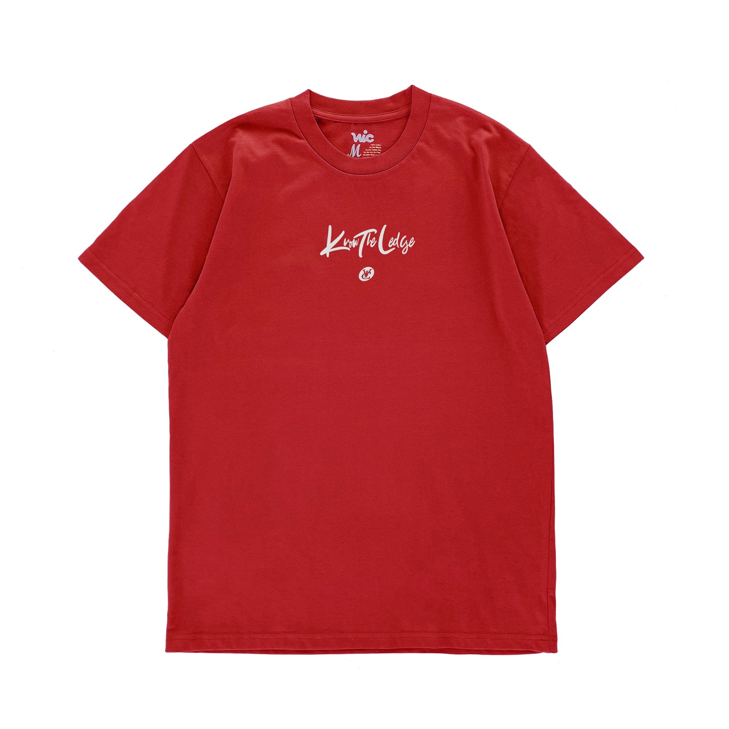 KNOW THE LEDGE TEE - SCRIPT