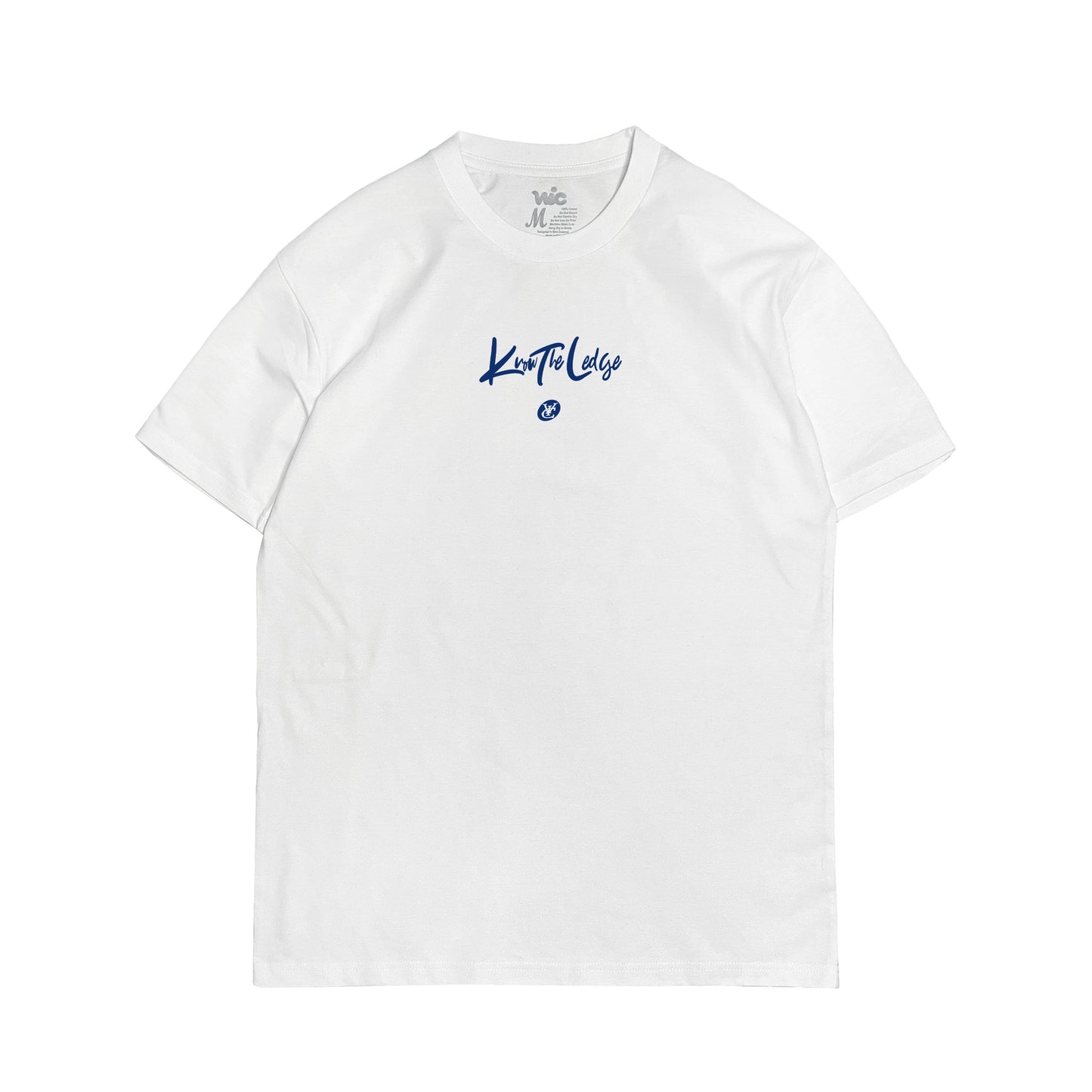 KNOW THE LEDGE TEE - SCRIPT