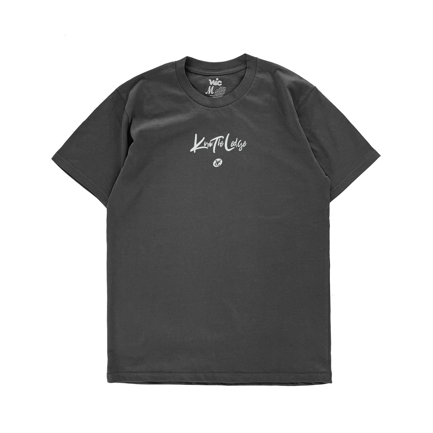 KNOW THE LEDGE TEE - SCRIPT