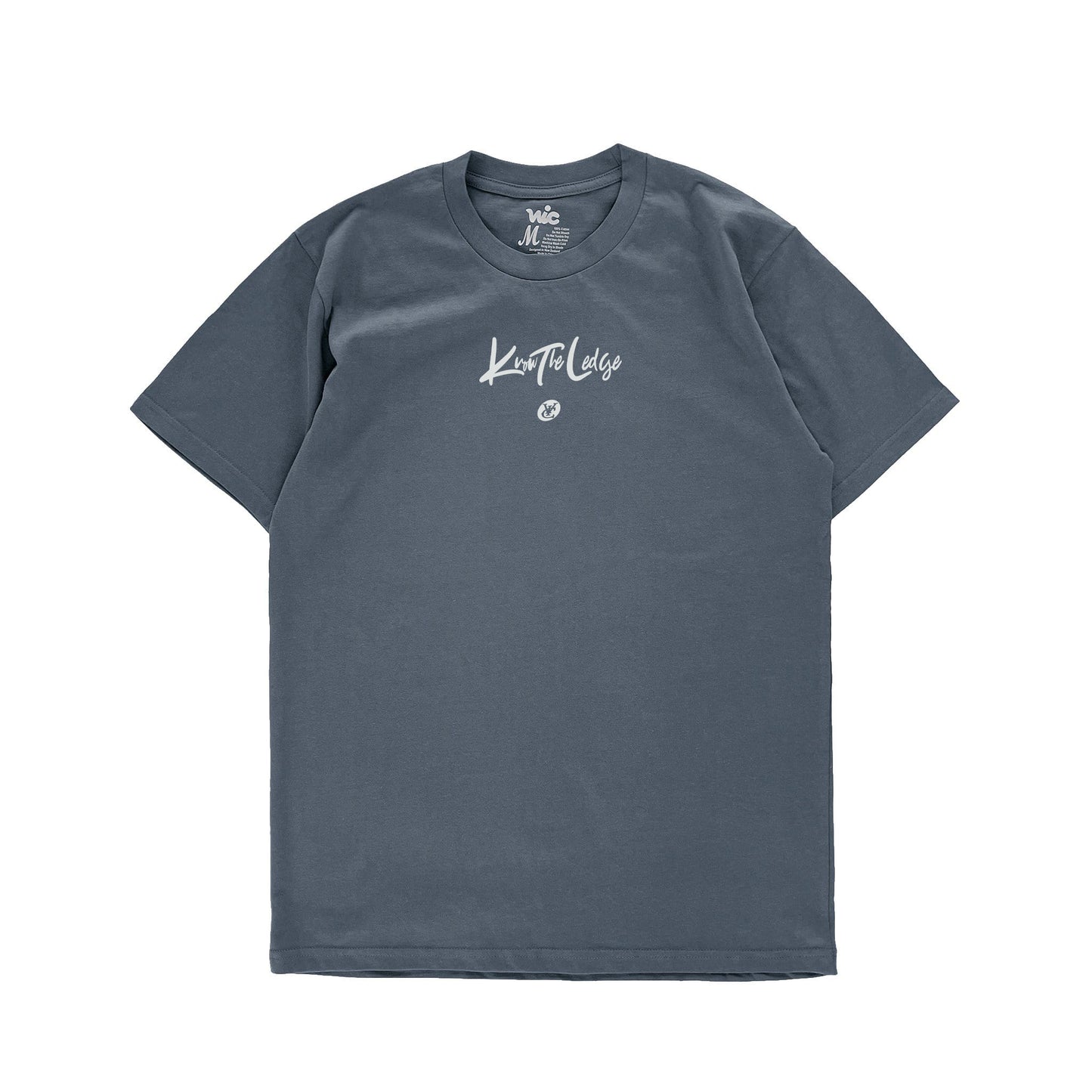 KNOW THE LEDGE TEE - SCRIPT