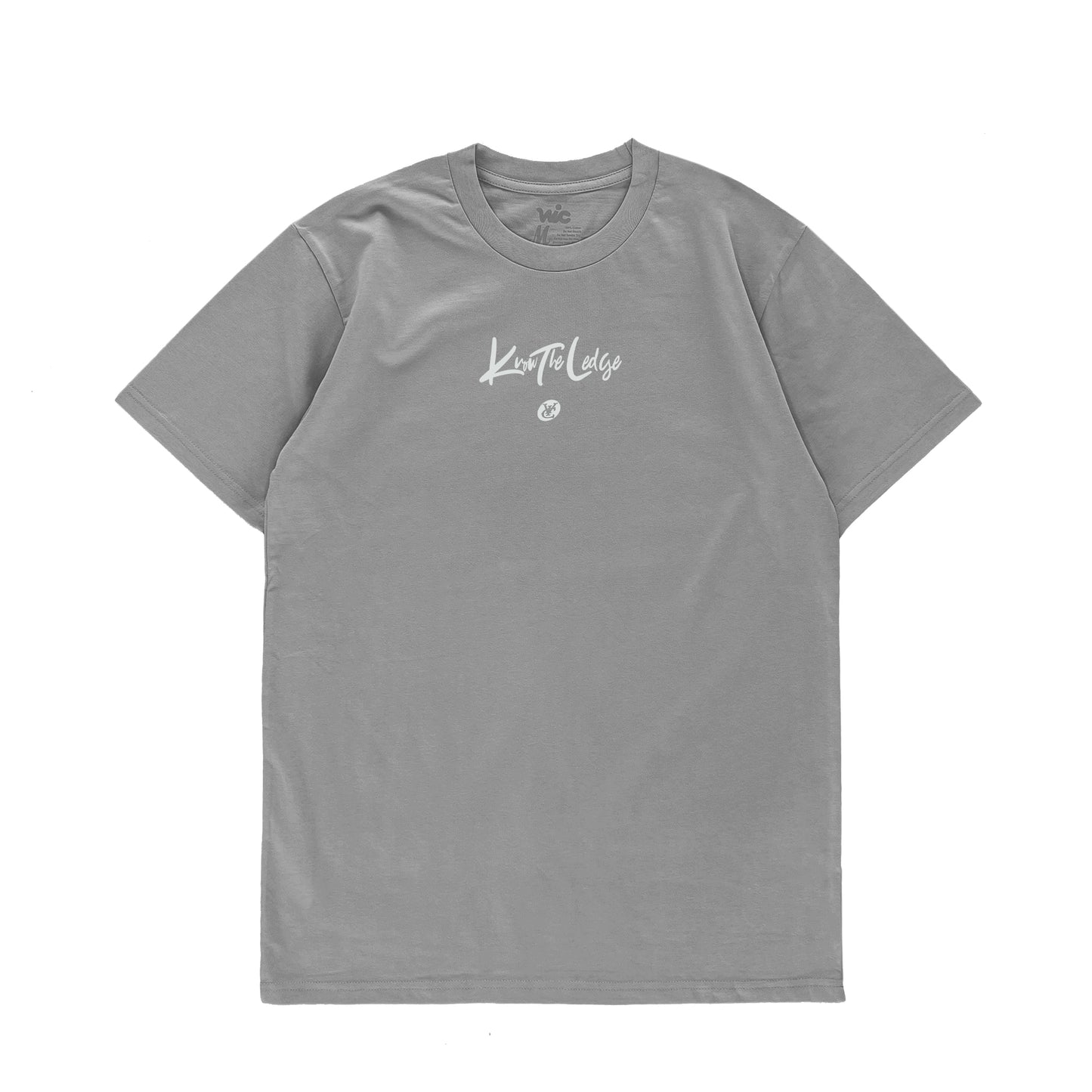 KNOW THE LEDGE TEE - SCRIPT