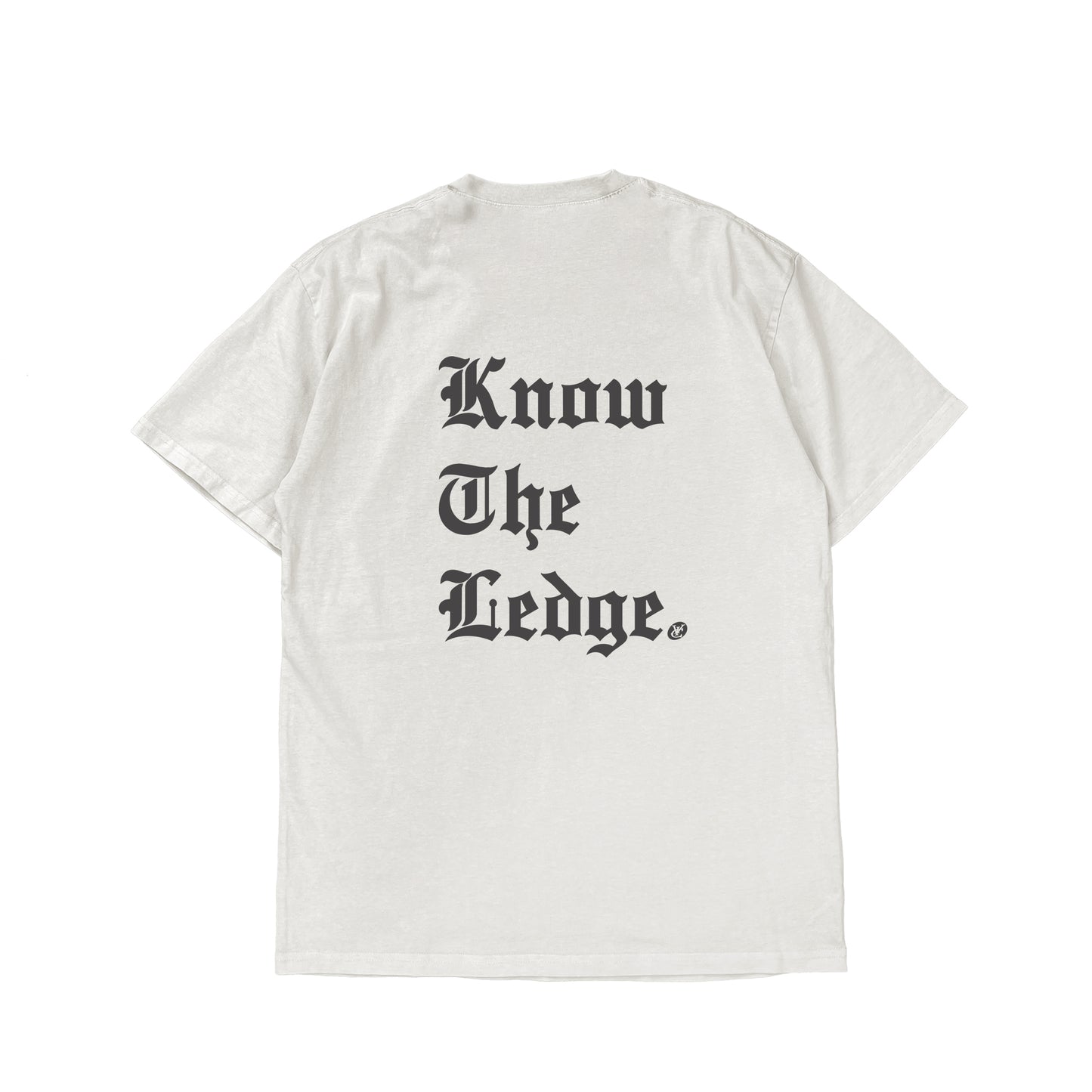 KNOW THE LEDGE TEE - OL' ENGLISH