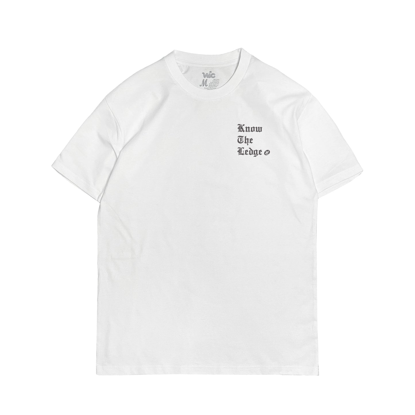 KNOW THE LEDGE TEE - OL' ENGLISH