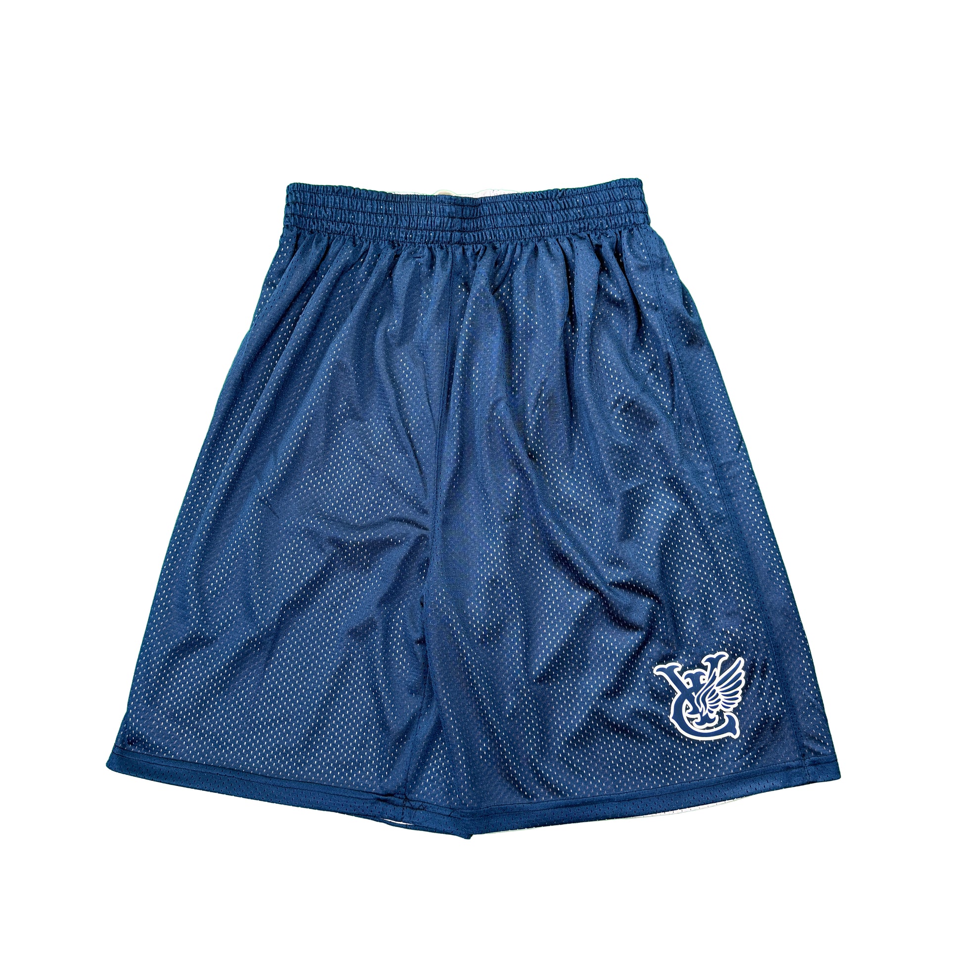 These reversible mesh basketball shorts feature a relaxed fit and over-the-knee length with retro hip-hop style. Made from 100% heavyweight breathable mesh, they keep you cool while repping street and court vibes.