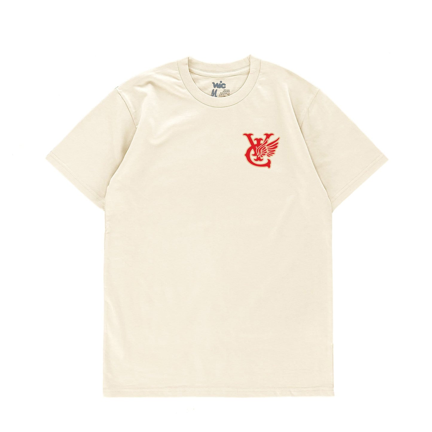 COLOUR WING TEE - RED LOGO