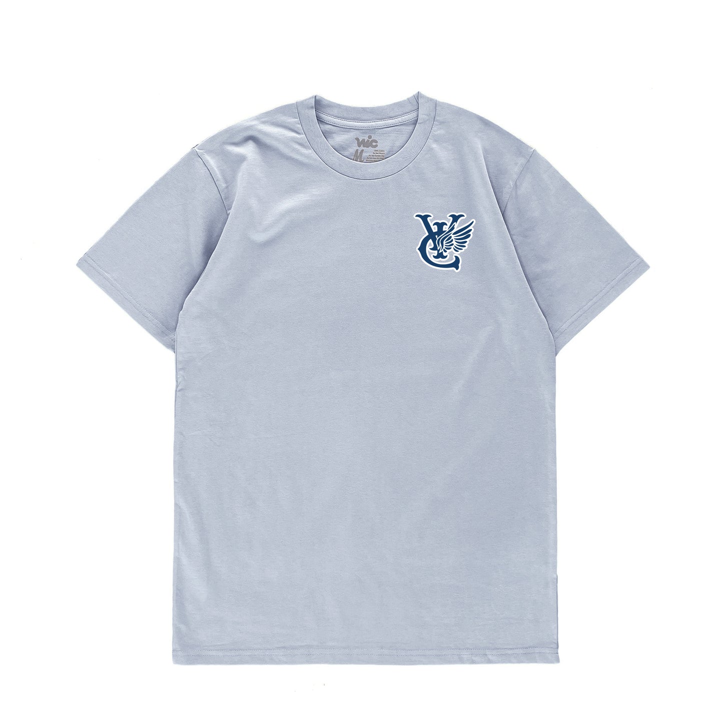 WING TEE - BLUE LOGO