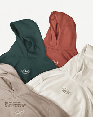 With inspiration drawn from warm-up hoods and sweatshirts from the 90's, this hood offers an unmatched oversized fit, and is cut in the classic box-fit silhouette. Crafted for those looking for an integral streetwear staple to add to their rotation. Constructed with a premium heavy-weight cotton for quality & comfort