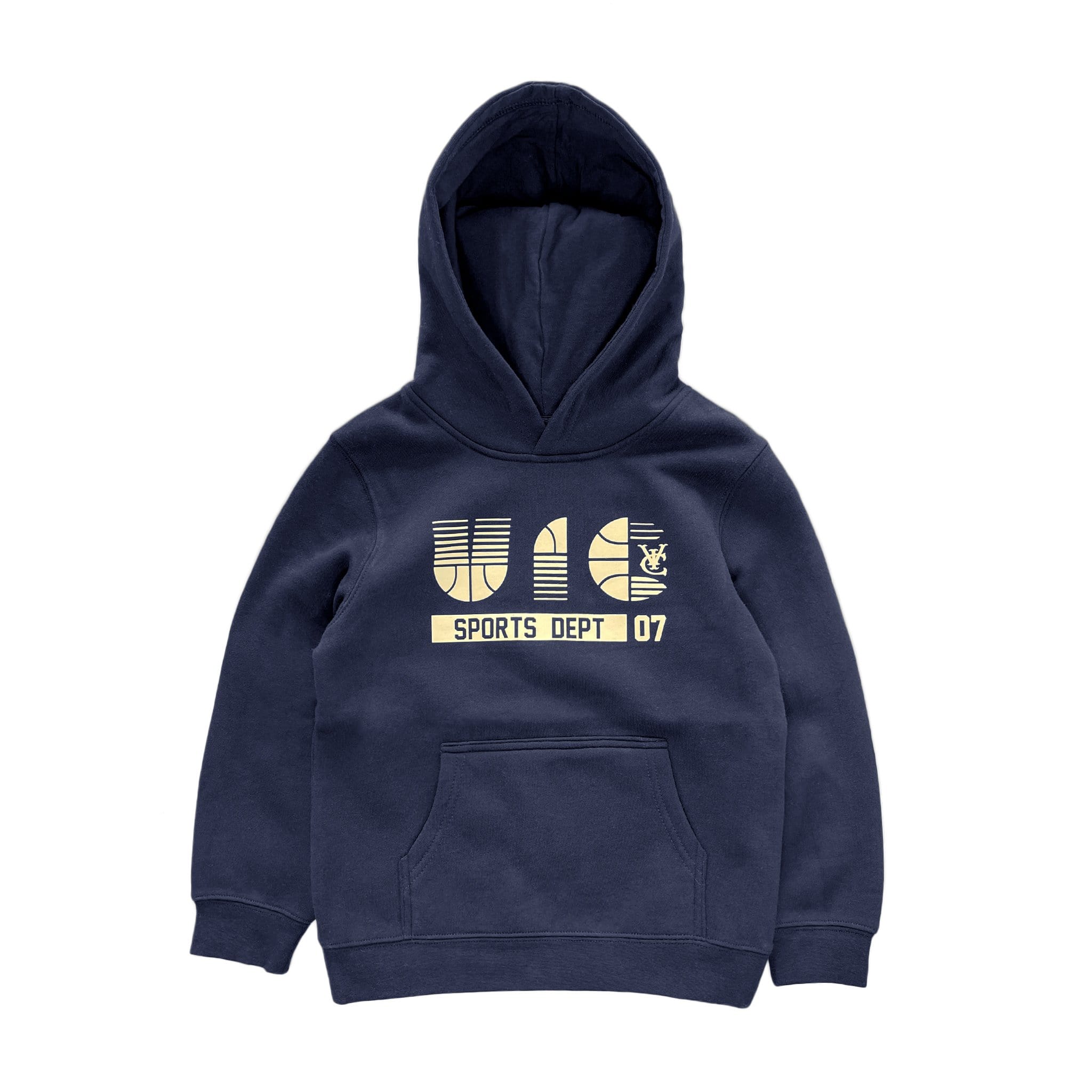 Premium quality youth hoodie sweatshirt by New Zealand skate and streetwear clothing label VIC Apparel. Logo screenprint on front. Regular fit, Mid-weight, 290 GSM, 100% Cotton.