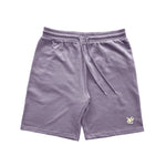 HIGH DENS WING SWEAT SHORTS - LAVENDER