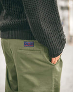 Premium quality classic heavy-duty work pants by New Zealand skate and streetwear clothing label VIC Apparel. American classic vintage workwear style. Loose fit. Relaxed through the hip and thigh, with a slightly tapered leg.