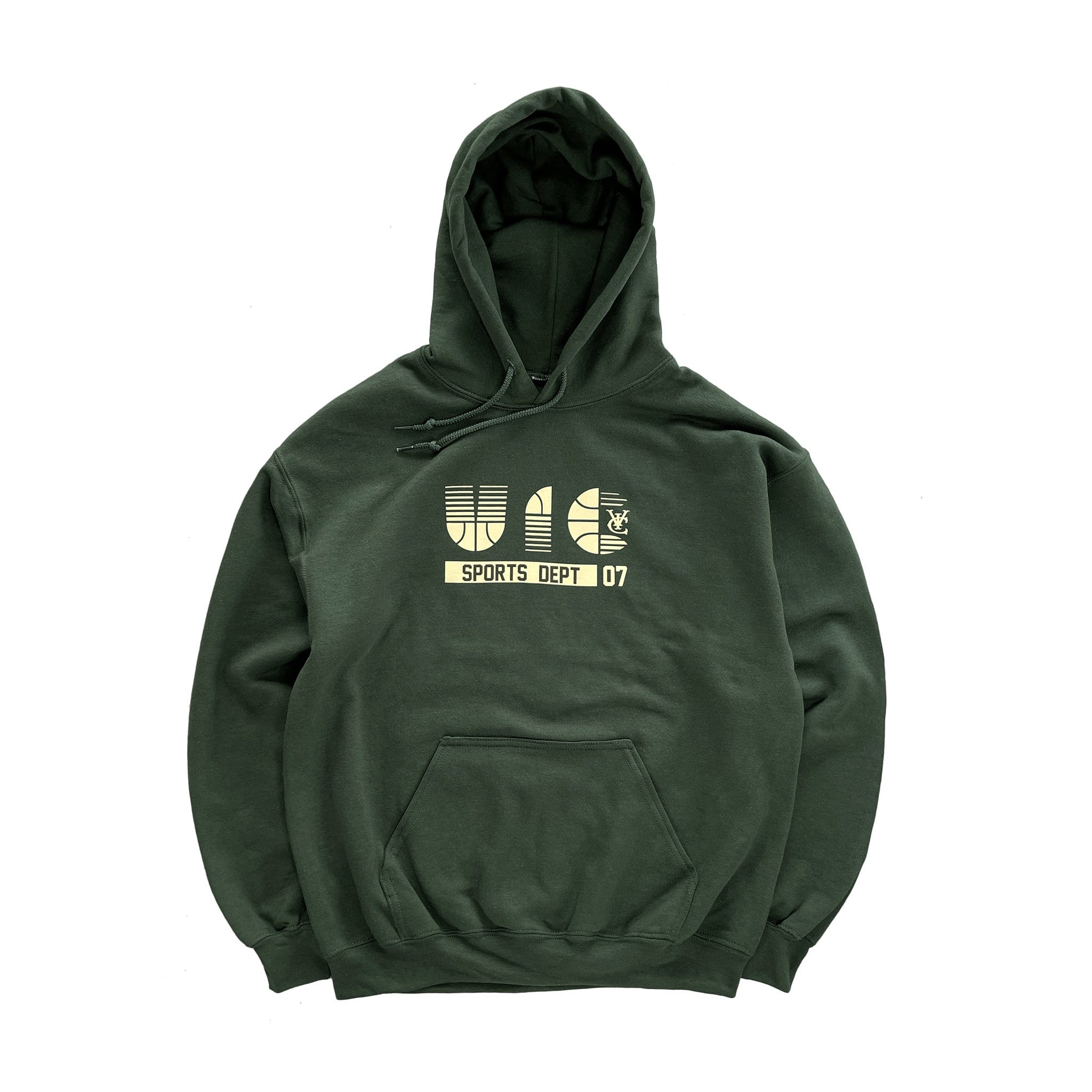 Premium quality sweatshirt hoodie in by New Zealand skate and streetwear clothing label VIC Apparel. Classic boxy fit, Dropped shoulder, Mid-weight, 271 g/m2, 100% Cotton, Logo screenprint on front. 