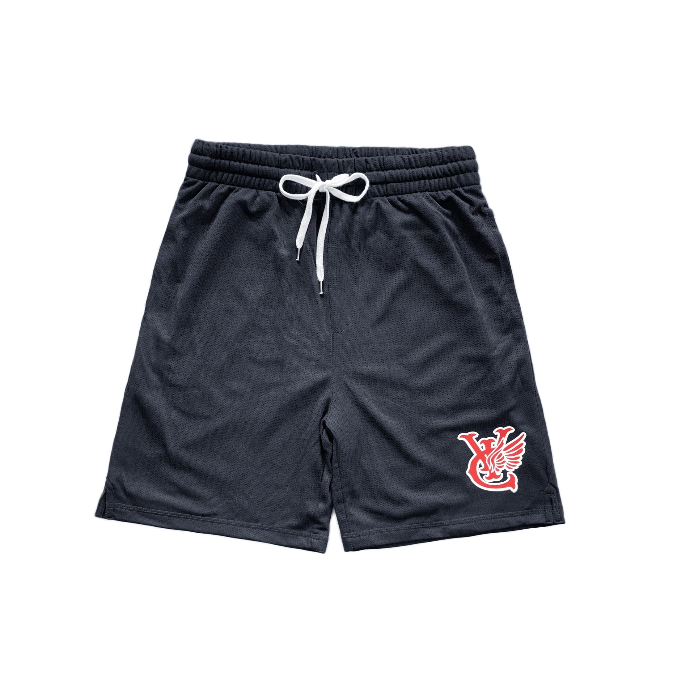 Retro style basketball shorts by New Zealand skate and streetwear clothing label VIC Apparel. American vintage classic sportswear. Full athletic fit. Minimal simple design.