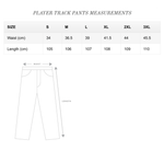 PLAYER HEAVYWEIGHT TRACK PANT - OATMEAL