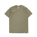  Introducing our essential Blank Tee, available in men's and women's sizes for a relaxed fit. Crafted from 220 GSM heavyweight combed cotton jersey, this tee guarantees durability and luxurious comfort. Soft-washed to minimize shrinkage, it maintains a consistent fit over time. With a plain design and a discreet woven label at the hem, this tee offers timeless simplicity for any occasion.